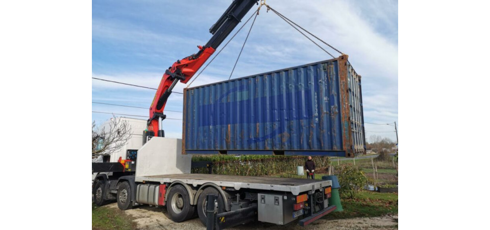 Container 20 pieds prix