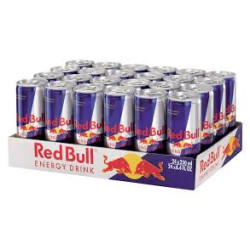 Palette de red bull 250 ml