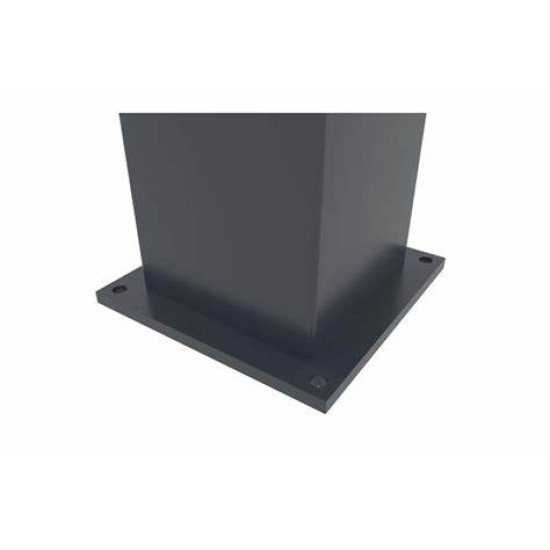 acheter poteau alu 15x15 avec platine en vente en ligne